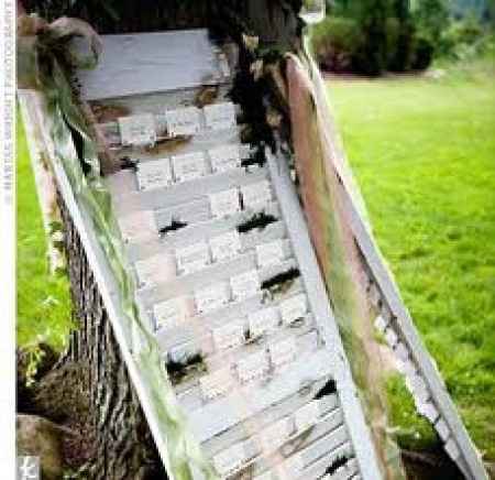 Support pour nos escort cards