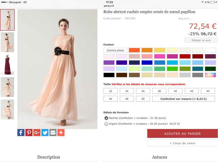 Le rôle de vos demoiselle d'honneur et auront elles les même tenue - 1