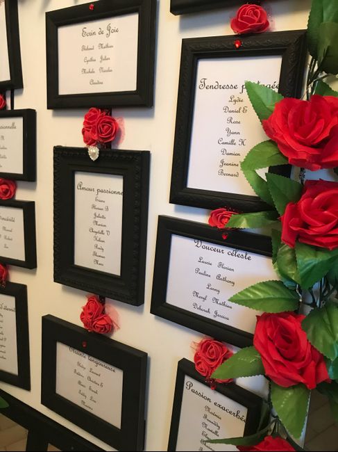 Plan de table qui avance !! - 2