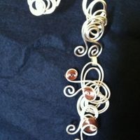 Collier de la mariée (vu de derrière)