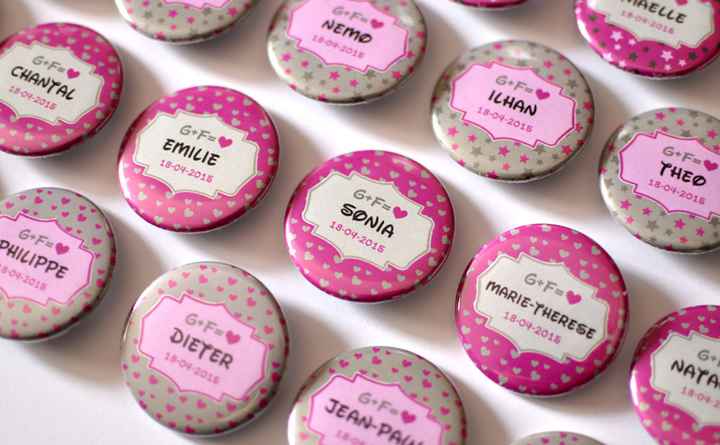 Badges personnalisés