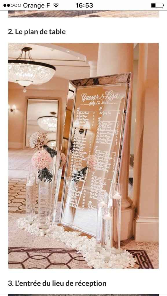 Pour ou contre le plan de table miroir ? - 3