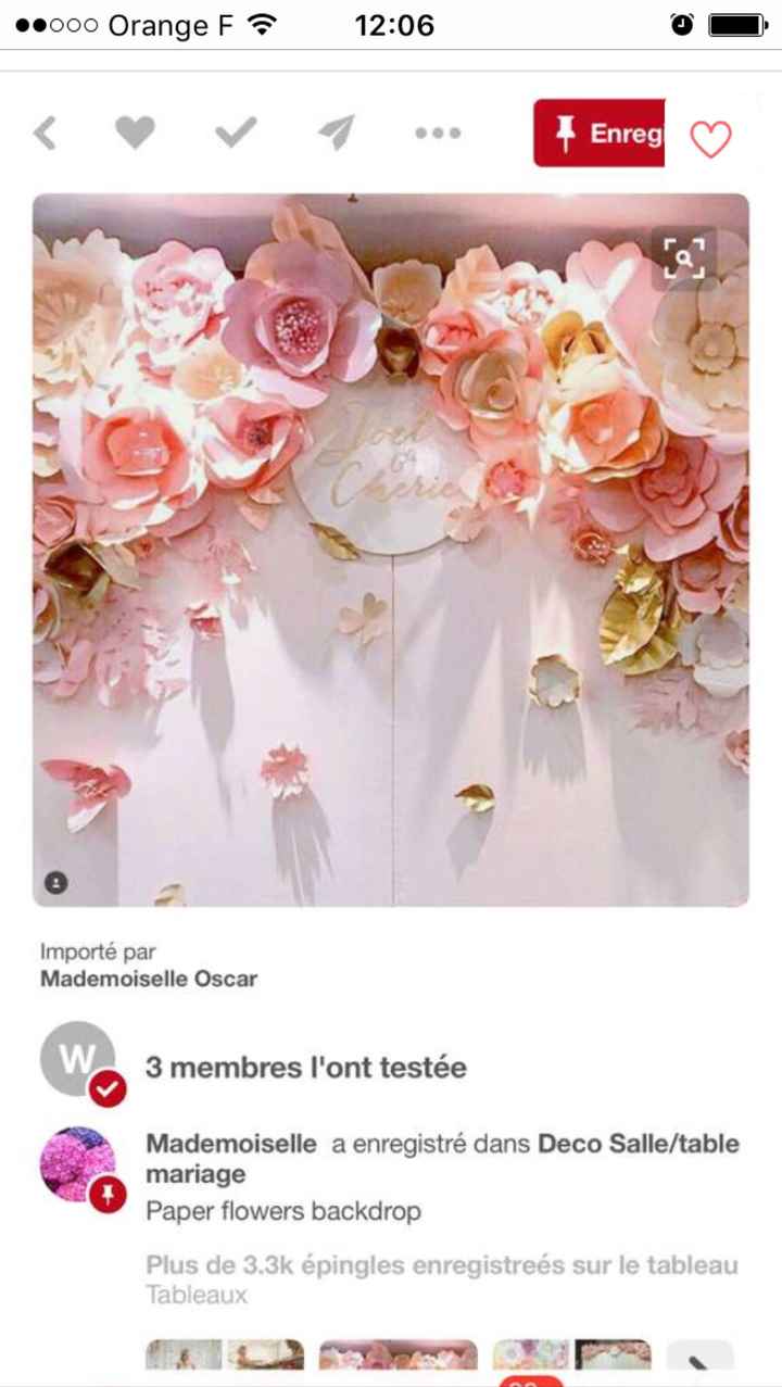 1 ere fleur géante en papier : check ✔️ - 2