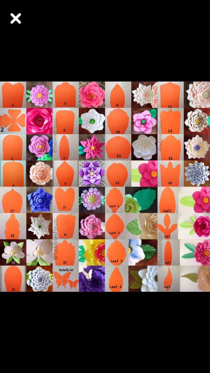 Inspiration fleurs géantes en papier 🌸🌺💕 - 8