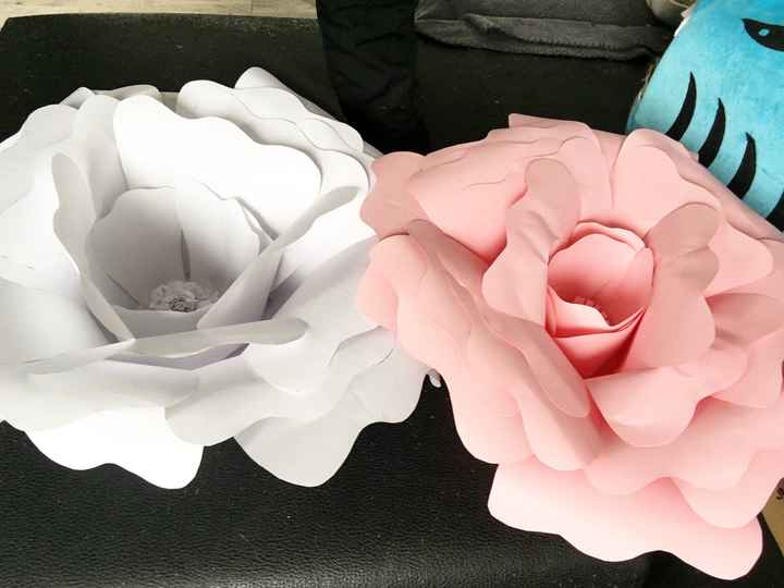 Inspiration fleurs géantes en papier 🌸🌺💕 - 1