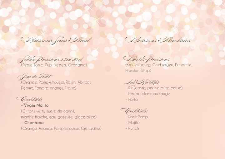 * CARTE DES BOISSONS verso VH