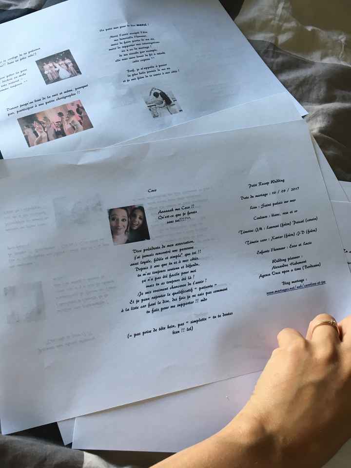Help !!! mise en page livret témoin/dh !! chui nul !!! 😂🤣 - 3