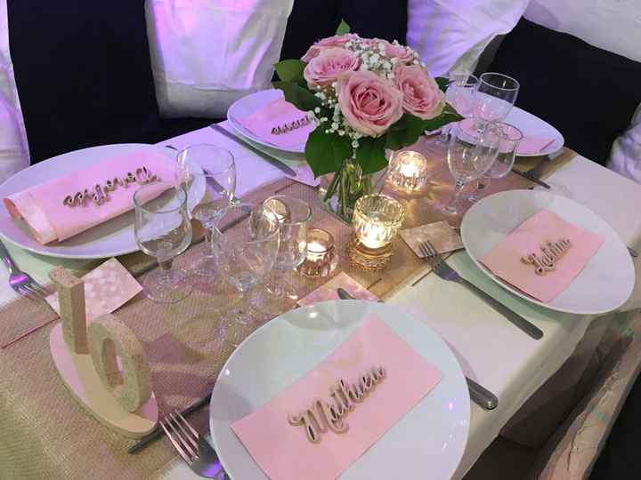  Essai table Wedding ✨🥂 - 4