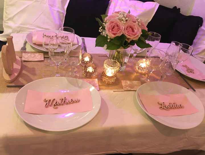  Essai table Wedding ✨🥂 - 5