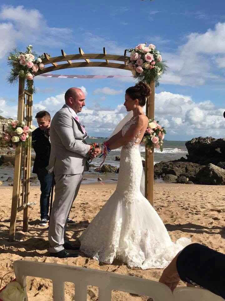 Mon wedding beach de mes rêves !!!