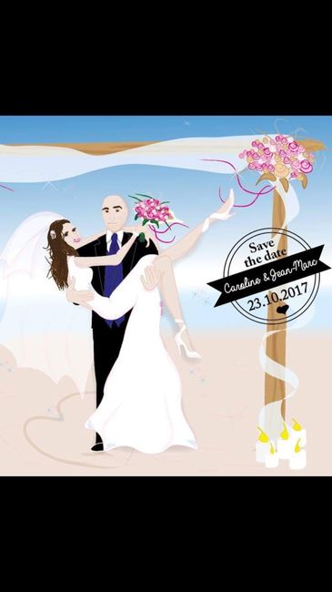 Illustration save the date, vos avis svp - 1