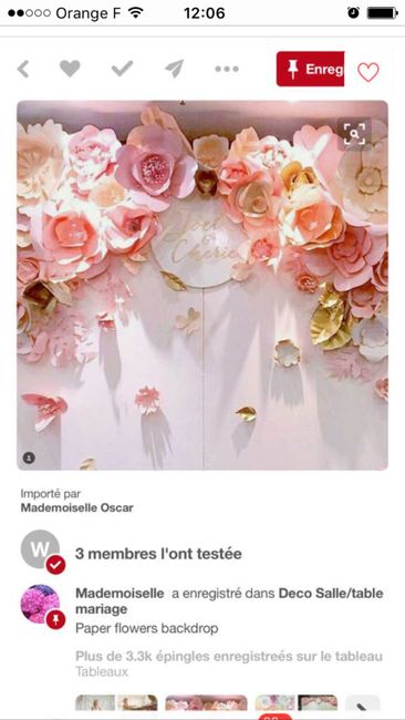 1 ere fleur géante en papier : check ✔️ - 2