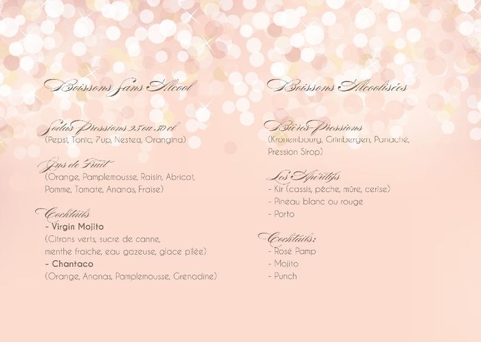 * CARTE DES BOISSONS verso VH