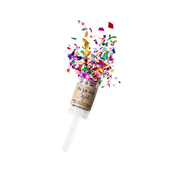 Canon à confetti vs confetti - 1