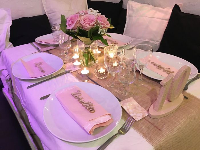  Essai table Wedding ✨🥂 - 3