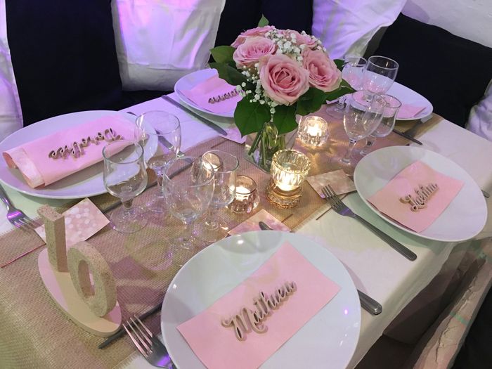  Essai table Wedding ✨🥂 - 4