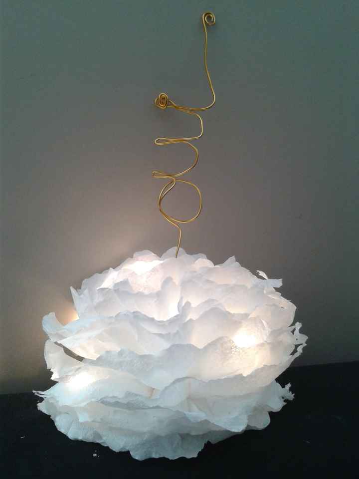 pompon centre de table