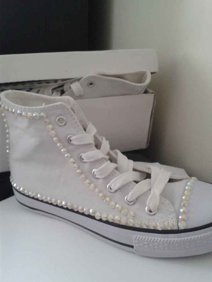 mes chaussures en cours diy