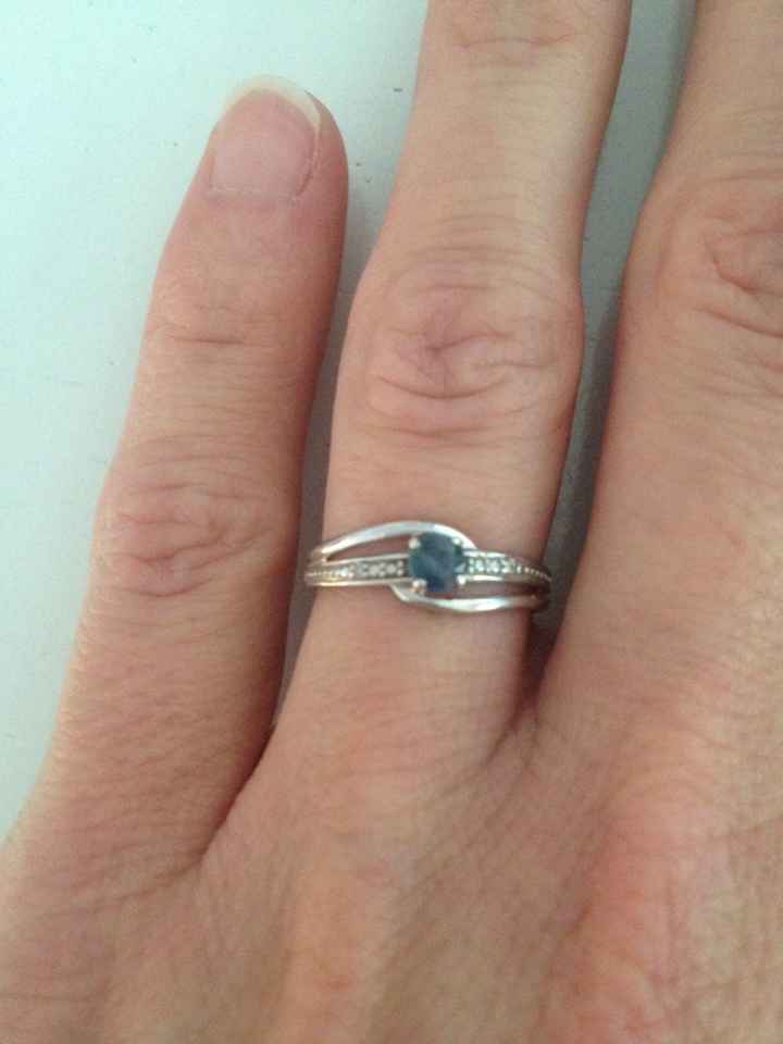 Qui porte une bague de fiançailles ? - 1