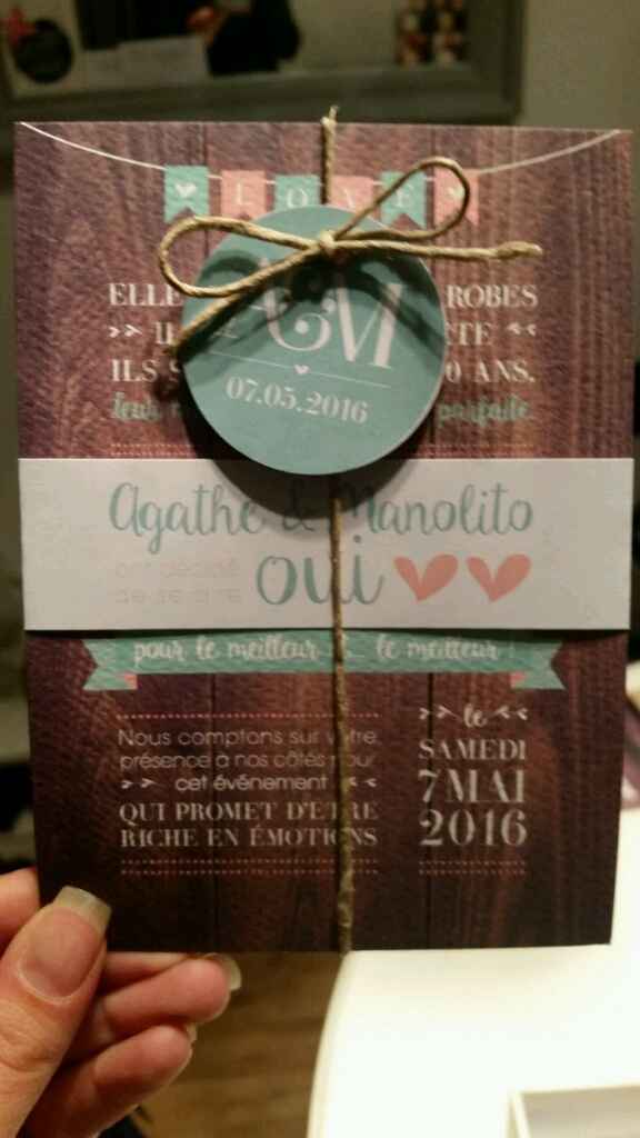 Mes faire - part :) - 1