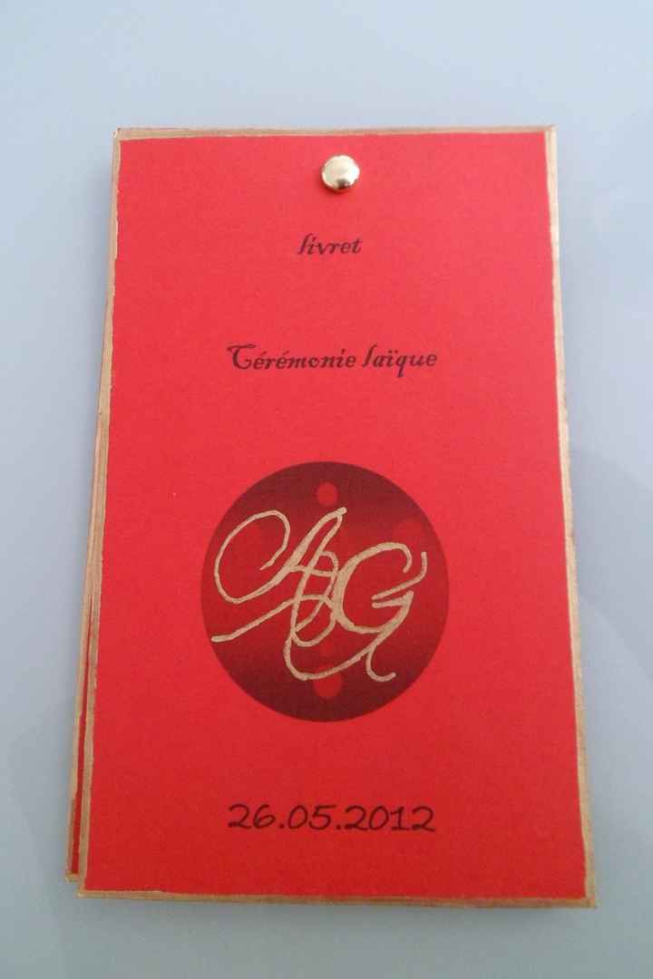 livret cérémonie laique