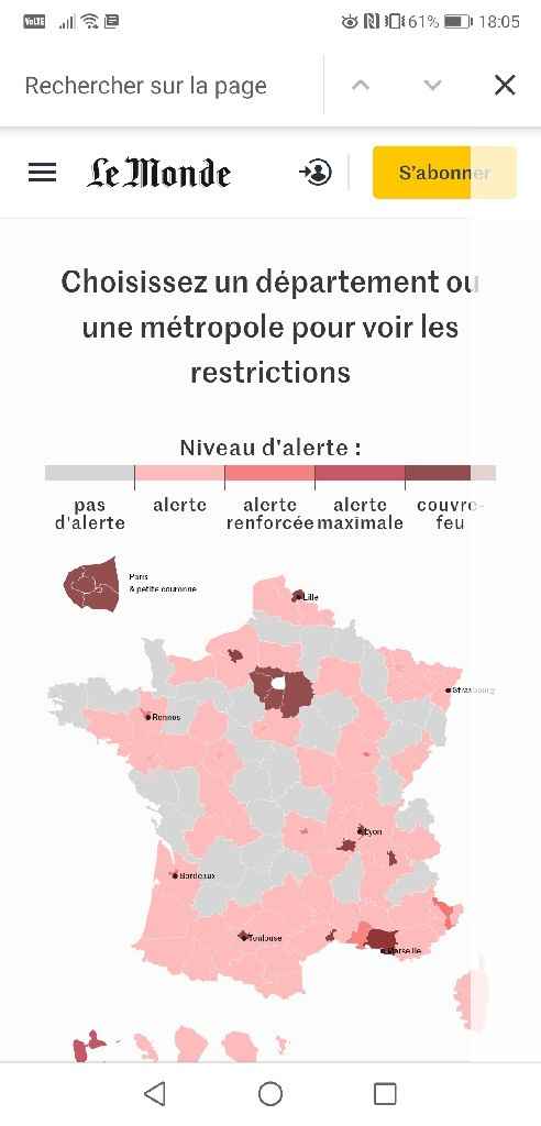 Nouvelles mesures - 1