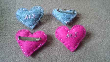 Mes Broches Escort Card 