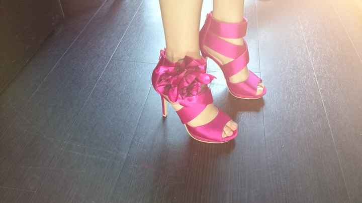 Chaussures rose Fushia! - 2