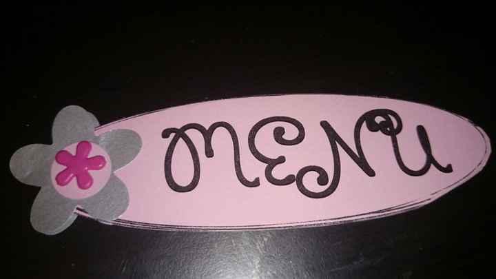 Menu do it yourself