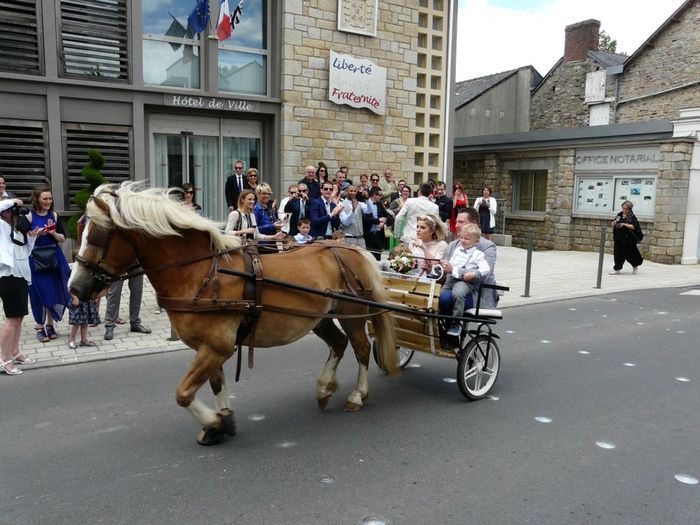 10 idées pour l'arrivée des mariés - 1