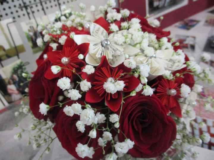 bouquet origami