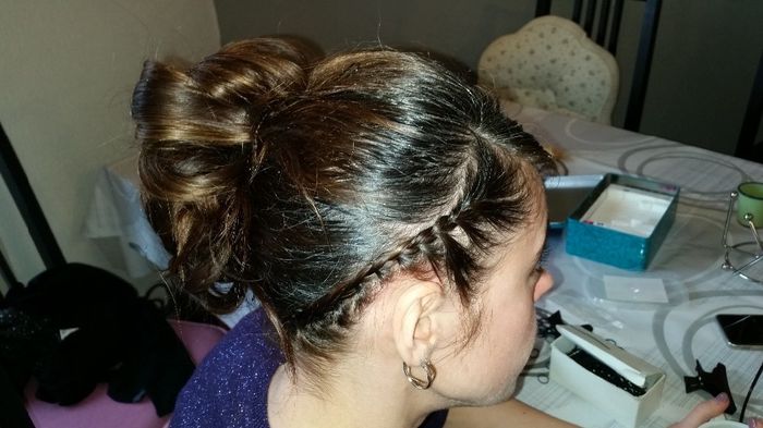 chignon autre profil