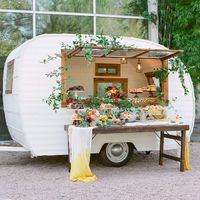 "Caravane" old school pour mariage bohème - 1