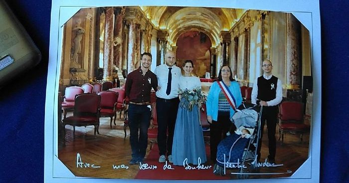 Notre mariage civil - 1