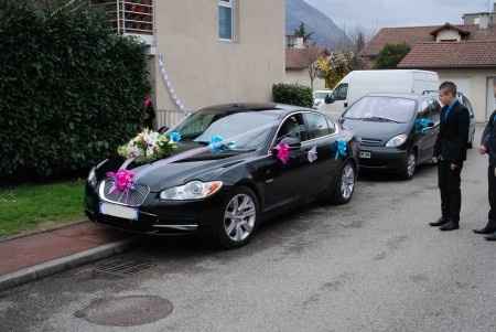 la voiture des mariés 