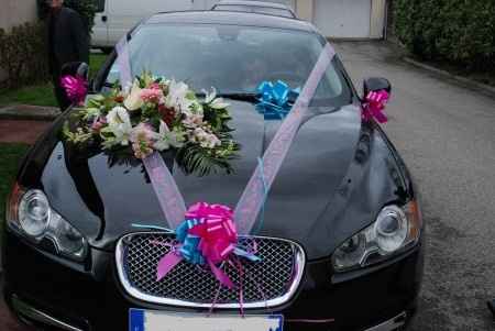 la voiture des mariés