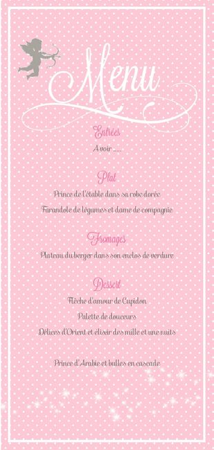 Mes menus 