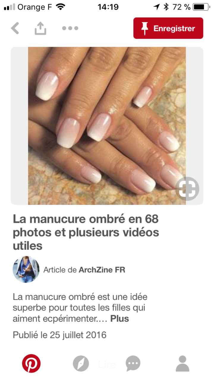 Comment seront vos ongles le jour J ? - 1