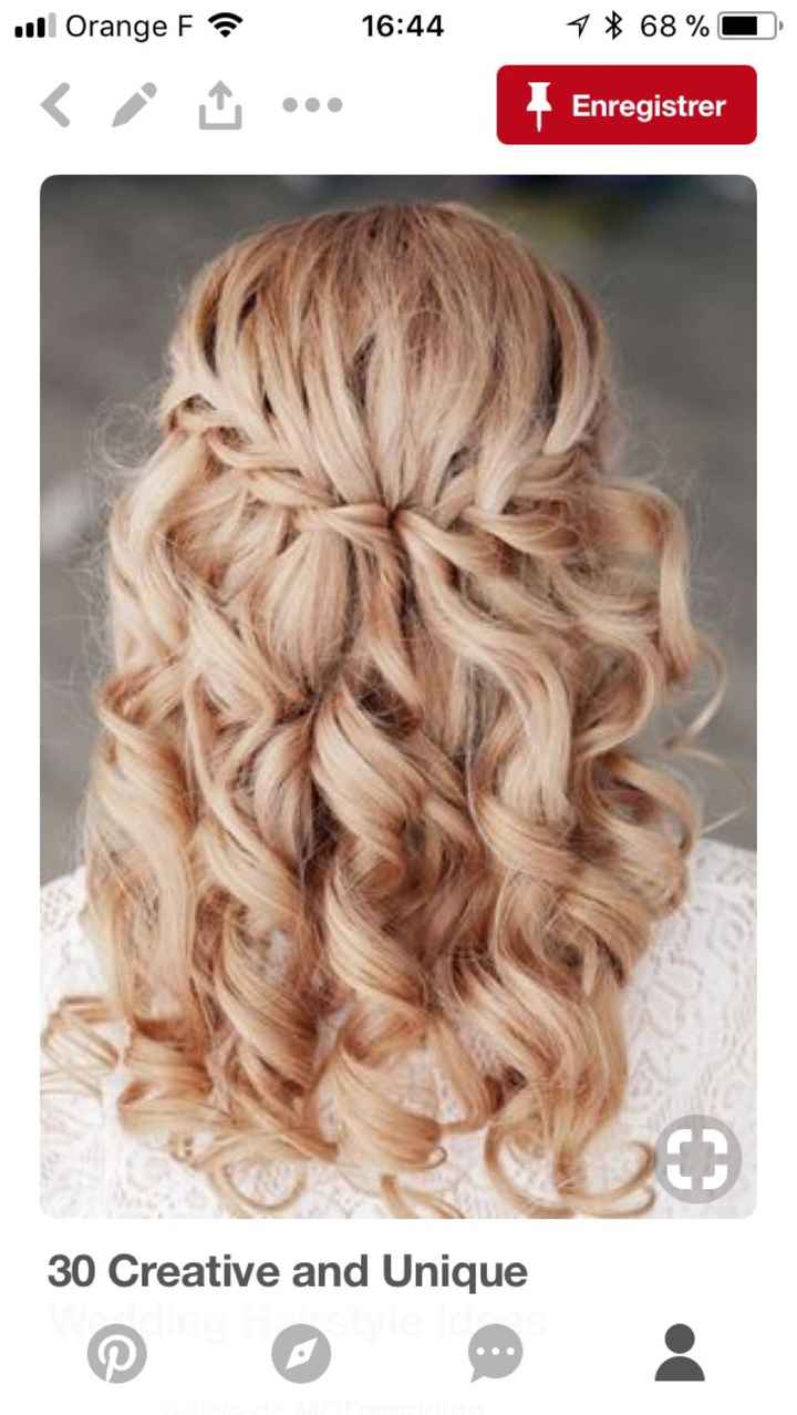 Coiffure de la mariée - 1