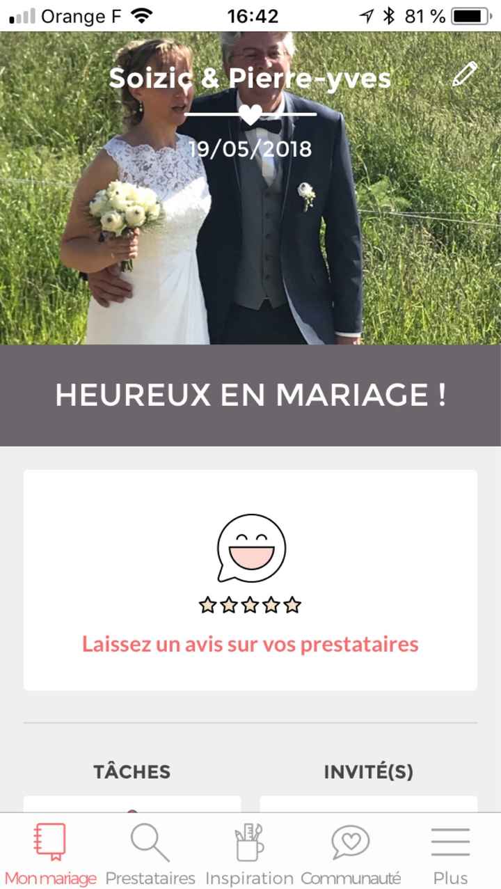 Montrez-moi vos compteurs de mariage 🤵👰 - 1