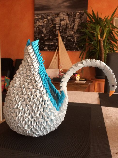  Cygne en origami - 2
