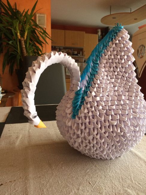  Cygne en origami - 3