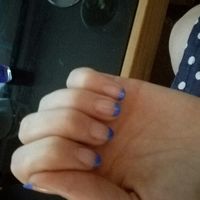 Mes ongles, premier essai - 1