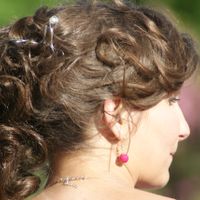 Vue de derrière avec l'épingle "oui"