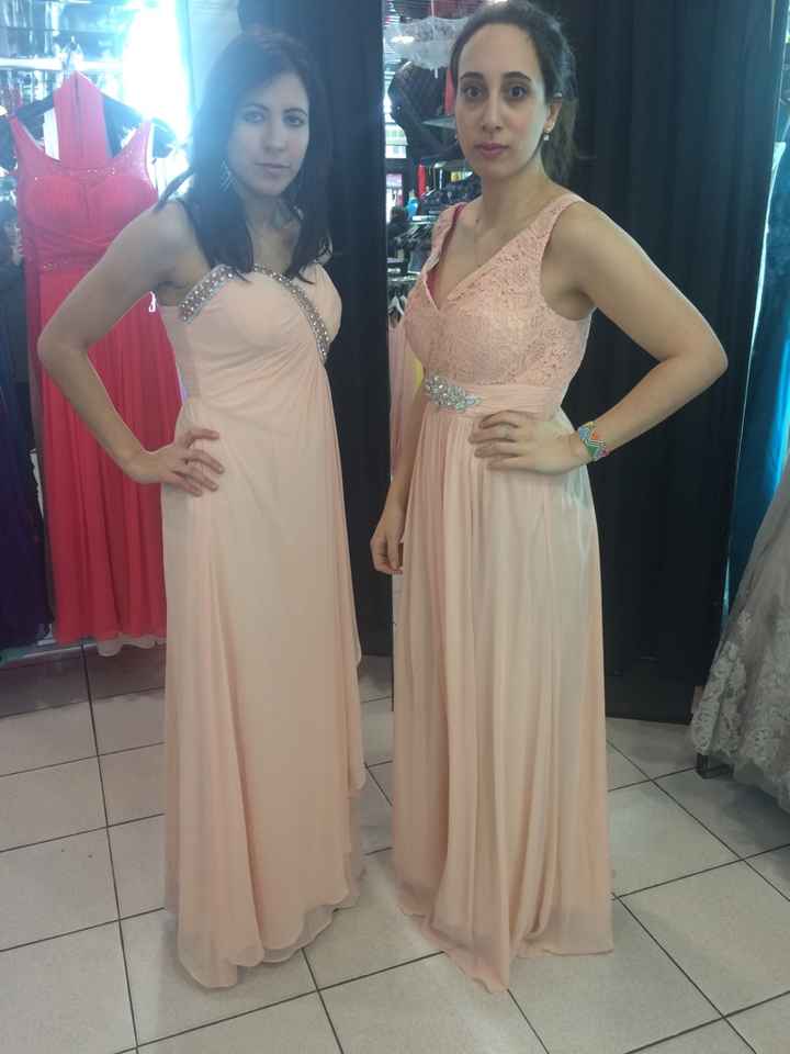 Robe demoiselle d'honneur - 1