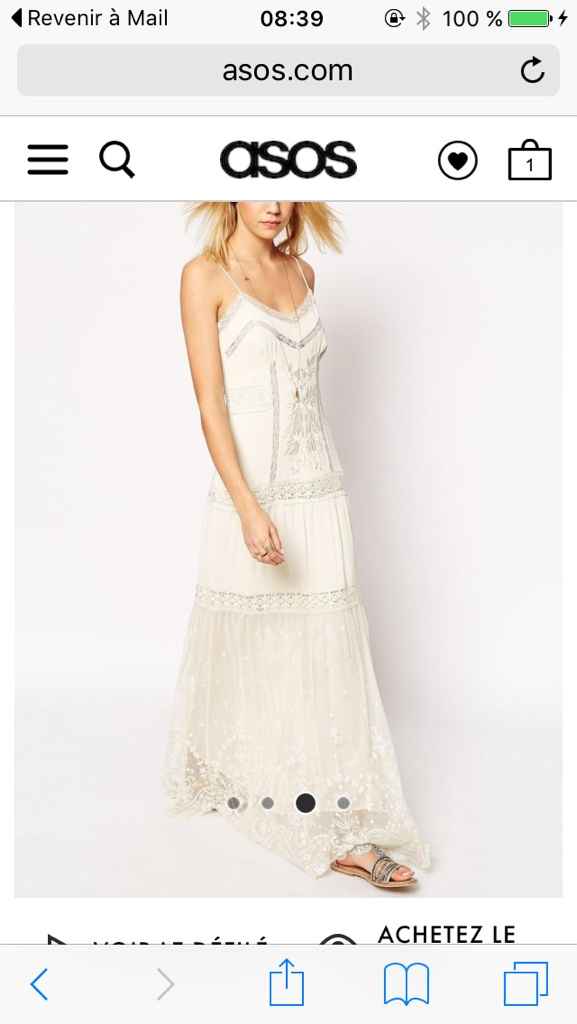 Robe du lendemain laquelle ? - 1