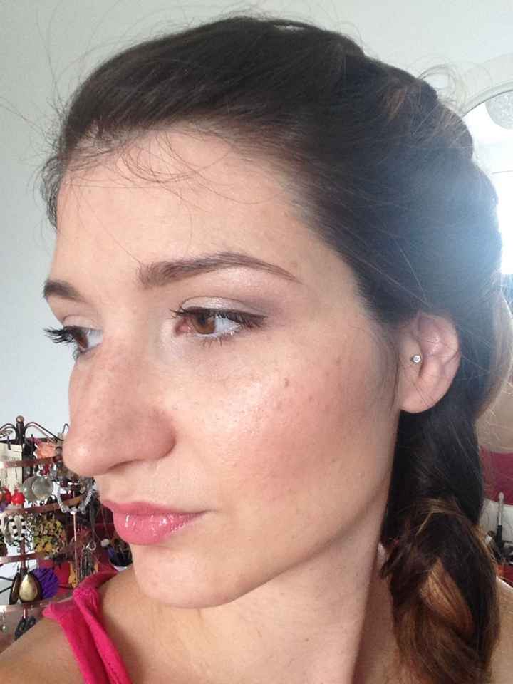 Essai maquillage par moi même - 2