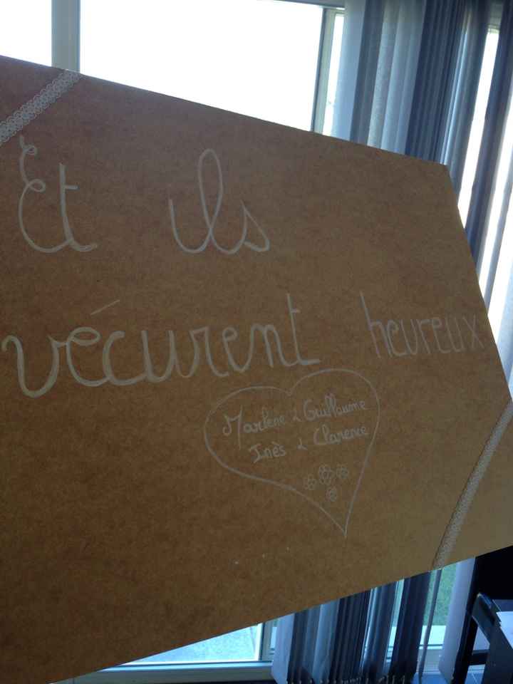 Pancarte mariage - 1