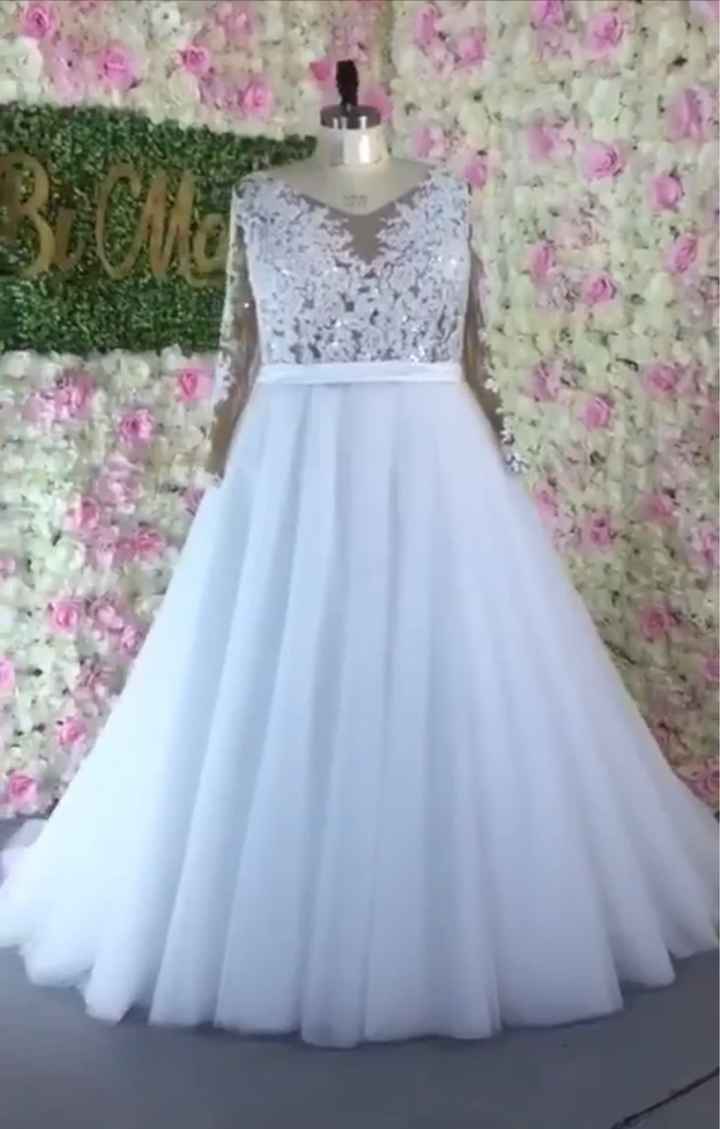 Ma robe de mariée est prête 😍 - 1
