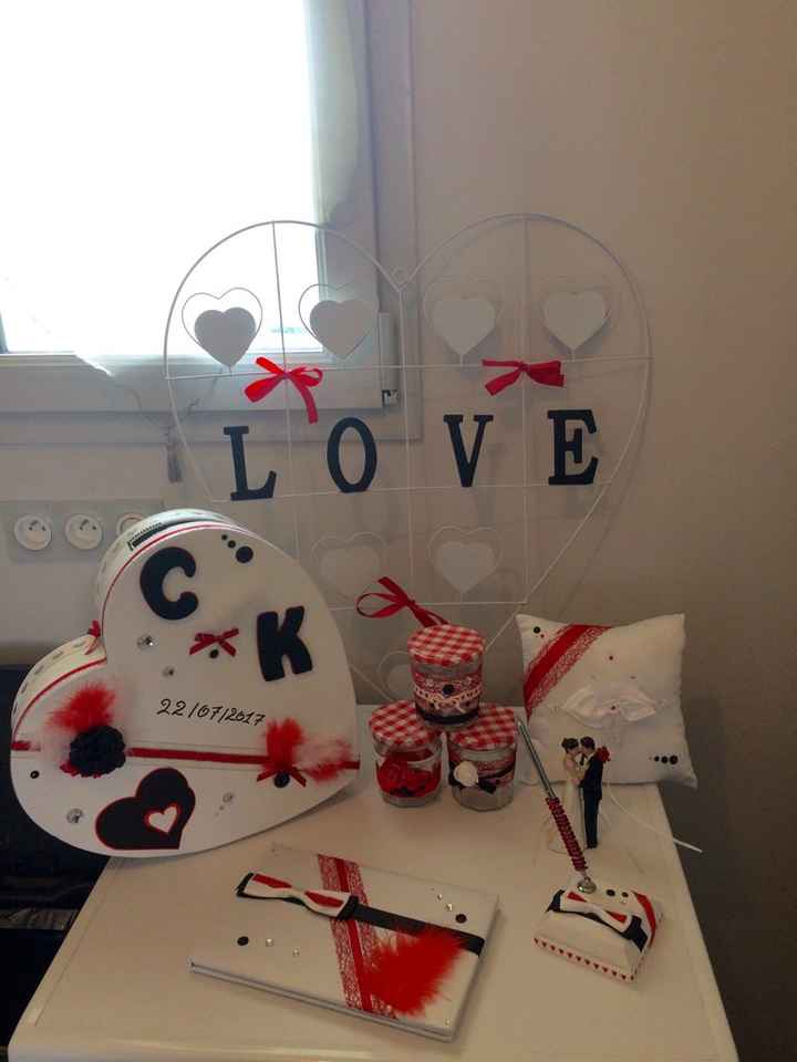 Urne, coussin alliance , livre d'or , pot fleur - 7